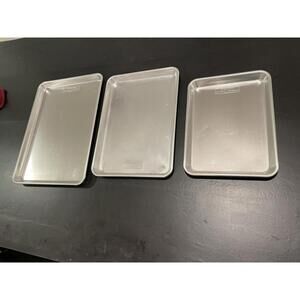 Nordic Ware Naturals 3-Piece Baking Sheet Set - New (SEE DESCRIPTION)